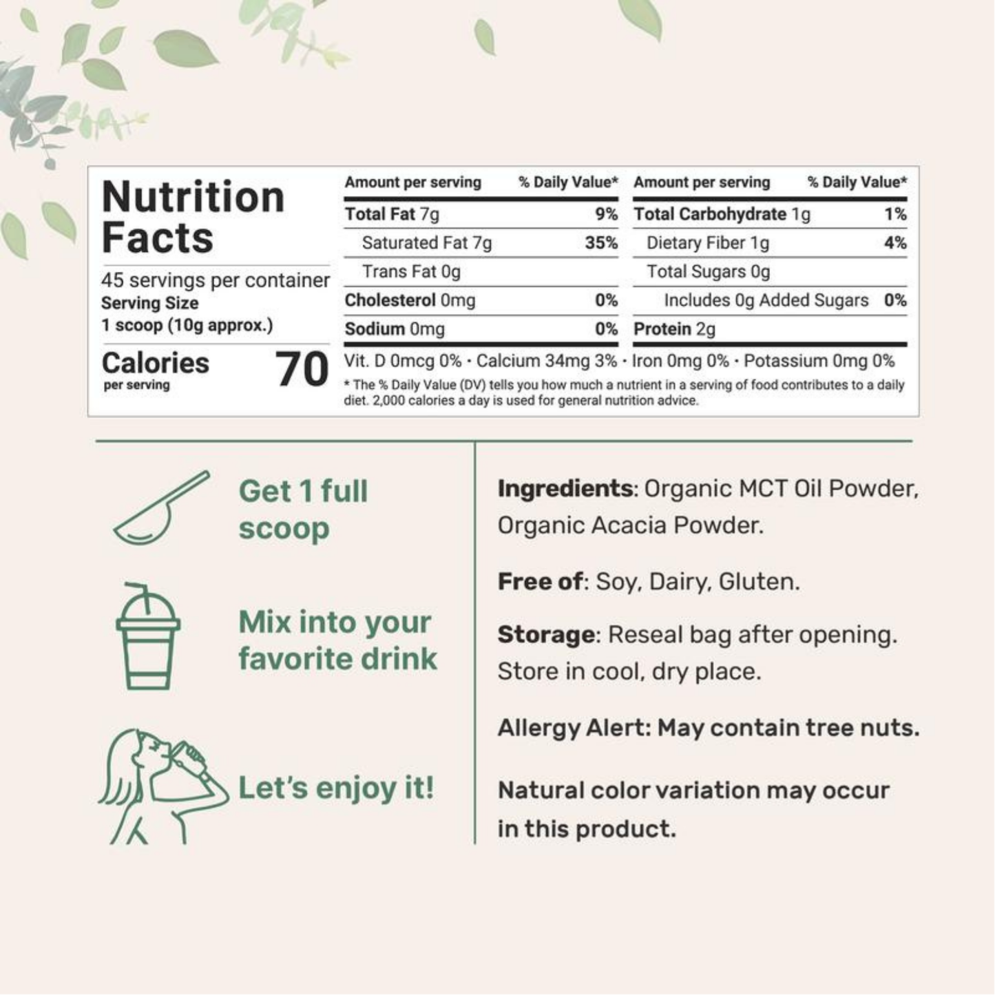 Imperium Oils MCT Powder